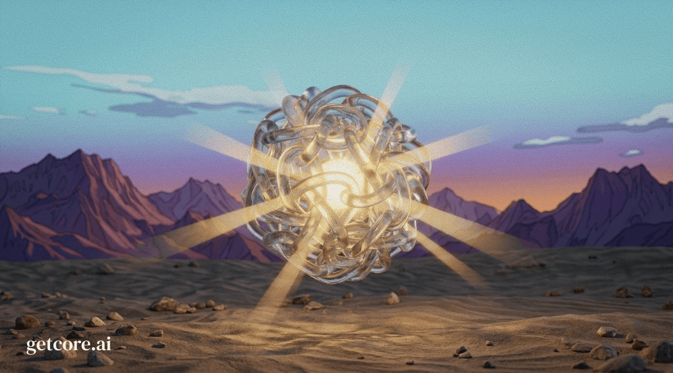 El Nudo Gordiano - cristal knot en el desierto